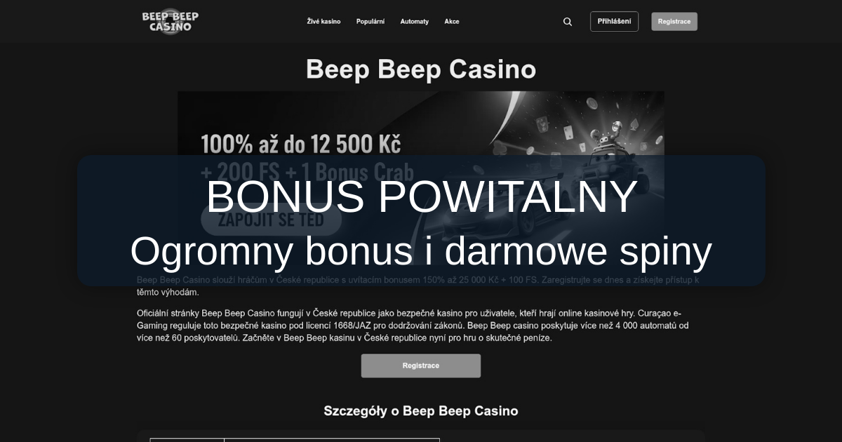Beep Beep Casino Polska